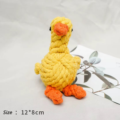 1Pcs Bite Resistant Pet Dog Chew Toys for Small Dogs Cleaning Teeth Puppy Dog Rope Knot Ball Toy Playing Animals Dogs Toys Pets